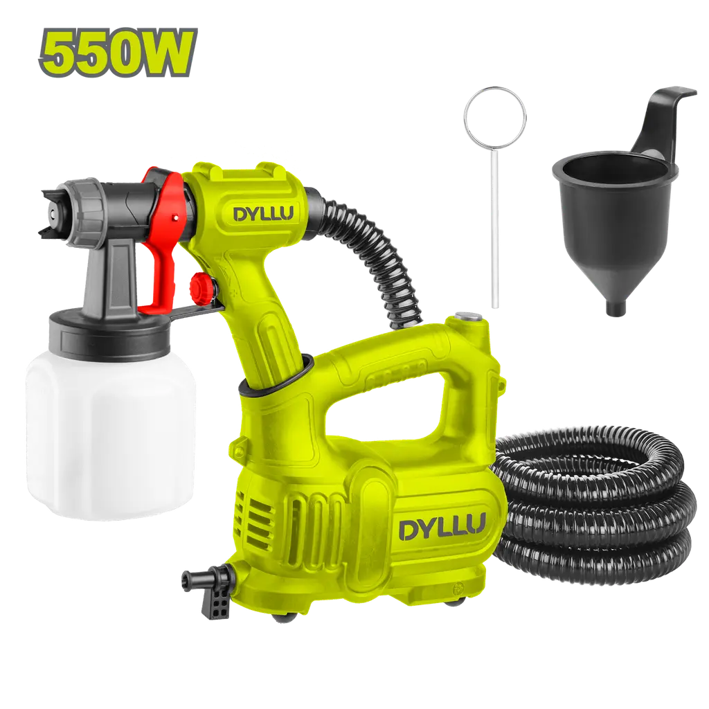 Compresor mini + Pistola de pintar Dyllu | ferretito.com